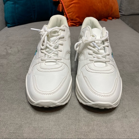 ASOS Design Degree Chunky Rainbow Sneakers - Picture 4 of 9